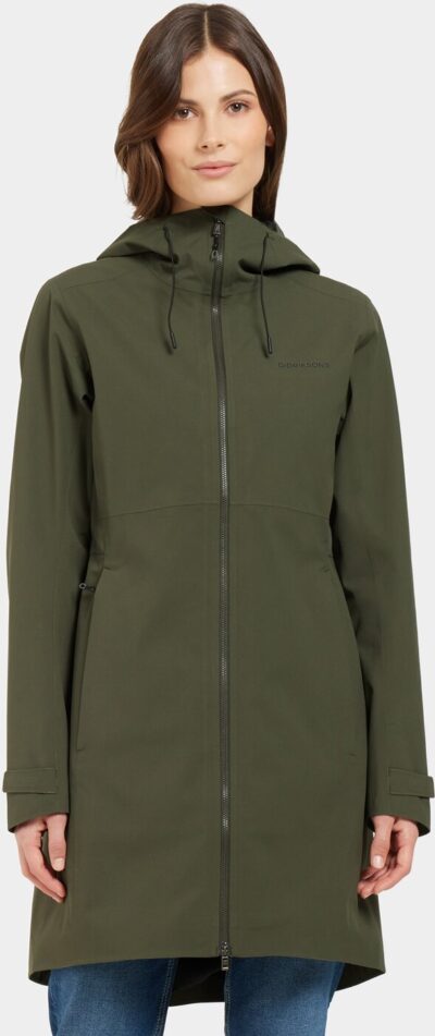 DIDRIKSONS BEA WNS PARKA 6 DEEP GREEN – Bild 6
