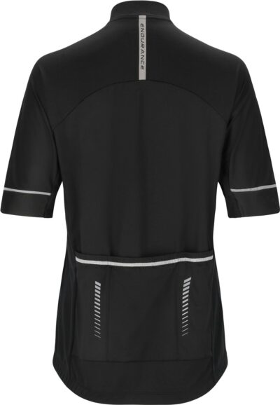 ENDURANCE Jackie W Cycling/MTB S/S Shirt BLACK – Bild 2