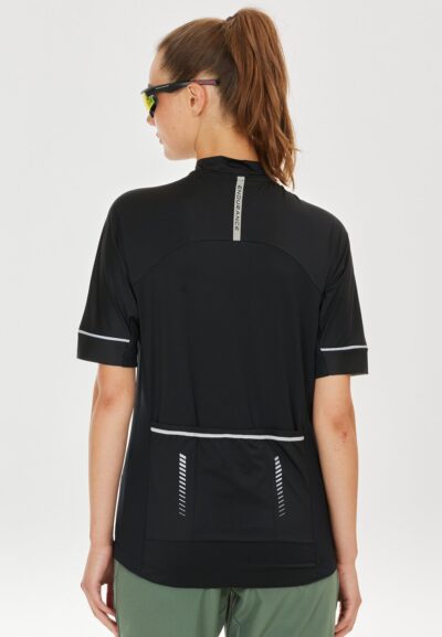 ENDURANCE Jackie W Cycling/MTB S/S Shirt BLACK – Bild 4