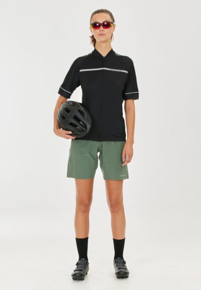 ENDURANCE Jackie W Cycling/MTB S/S Shirt BLACK – Bild 5