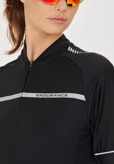 ENDURANCE Jackie W Cycling/MTB S/S Shirt BLACK – Bild 7