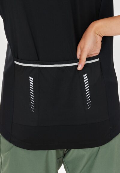 ENDURANCE Jackie W Cycling/MTB S/S Shirt BLACK – Bild 8