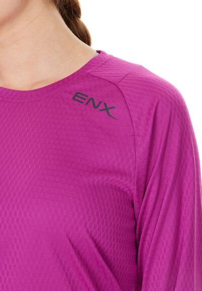 ENDURANCE Jannie W Cycling/MTB L/S Tee WILD ASTER – Bild 7