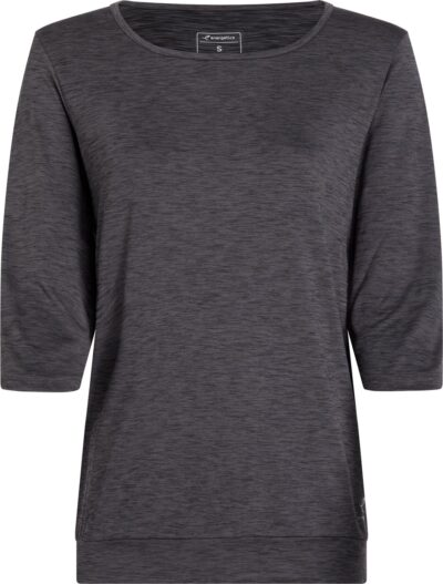 ENERGETICS Da.-Shirt Jewel 3/4 SS W MELANGE/BLACK/ANTHRA