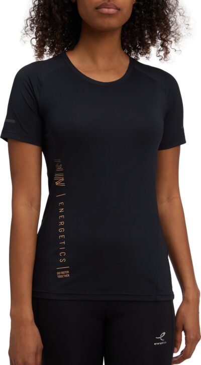 ENERGETICS Da.-T-Shirt Giade SS W BLACK – Bild 2