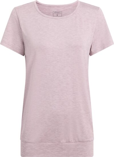 ENERGETICS Da.-T-Shirt Jewel SS W MELANGE/LILAC DARK/R
