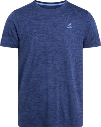 ENERGETICS He.-T-Shirt Telly II SS M MELANGE/NAVY DARK/NA