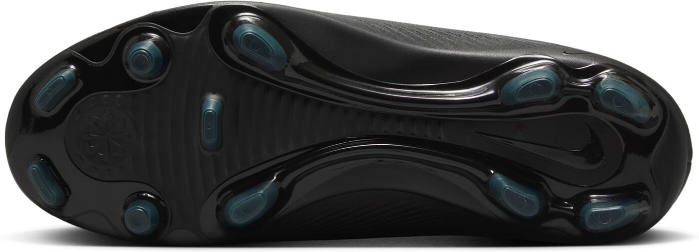 NIKE JR VAPOR 16 CLUB FG/MG BLACK/BLACK-DEEP JUNGLE – Bild 2