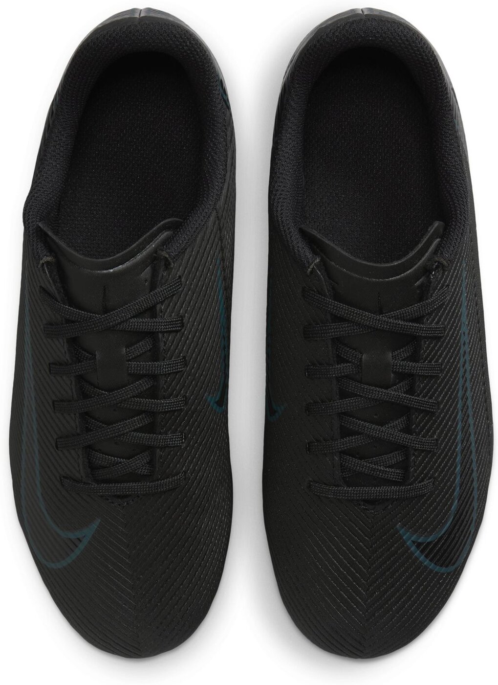 NIKE JR VAPOR 16 CLUB FG/MG BLACK/BLACK-DEEP JUNGLE – Bild 3