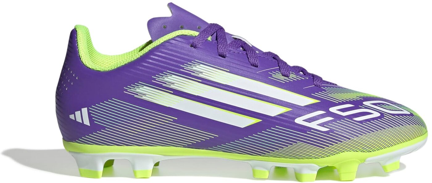 ADIDAS F50 CLUB FG/MG J PURRUS/FTWWHT/LUCLEM