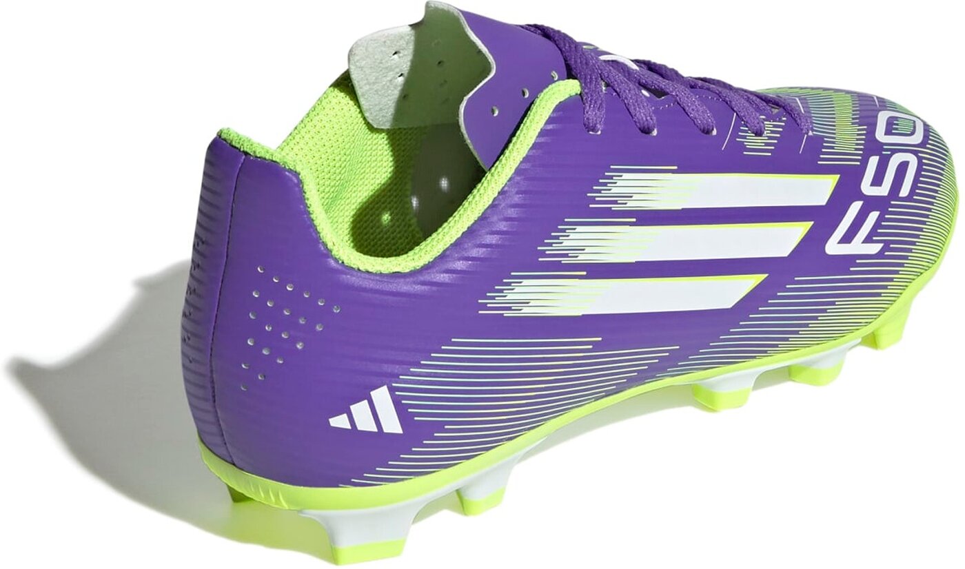 ADIDAS F50 CLUB FG/MG J PURRUS/FTWWHT/LUCLEM – Bild 7