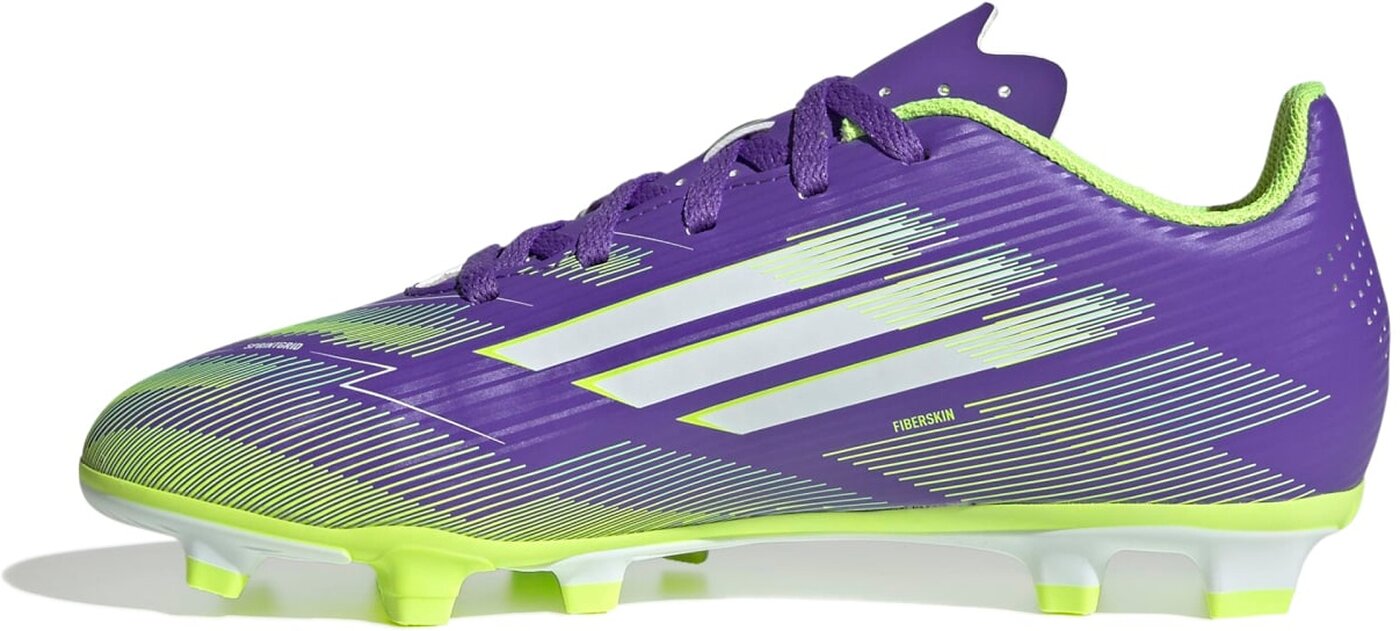 ADIDAS F50 CLUB FG/MG J PURRUS/FTWWHT/LUCLEM – Bild 9