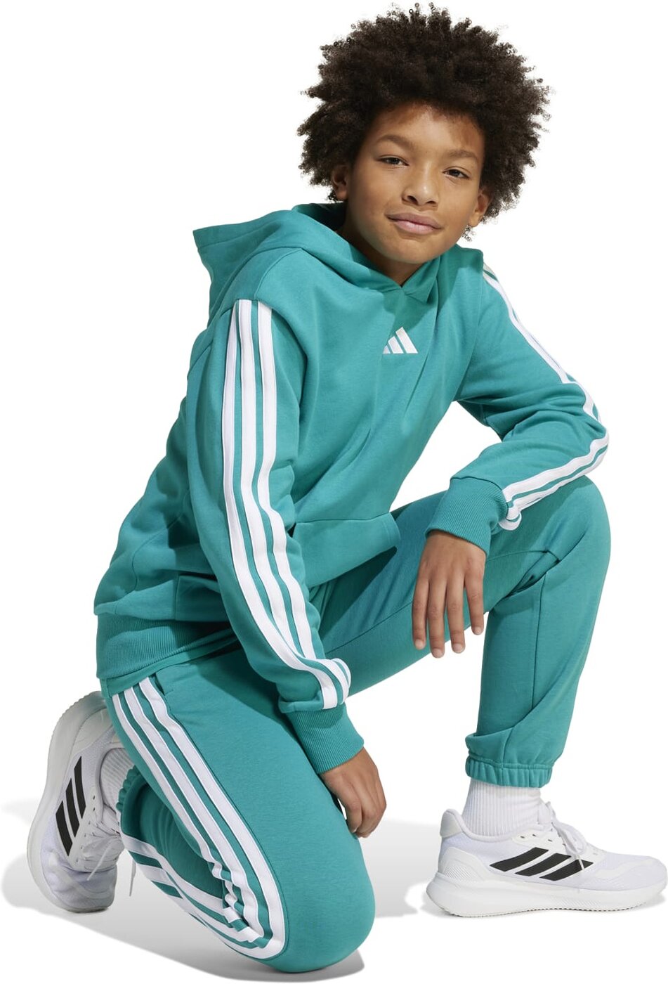 ADIDAS J 3S FL HD 225 PURTEA/WHITE – Bild 4