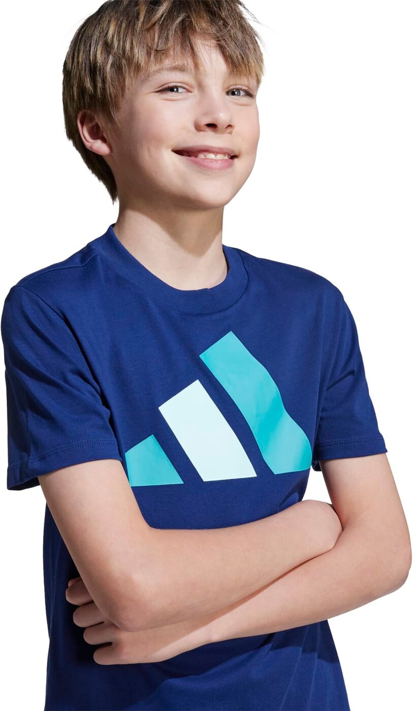 ADIDAS J BL TEE 160 DKBLUE/PURTEA/HALMIN – Bild 7