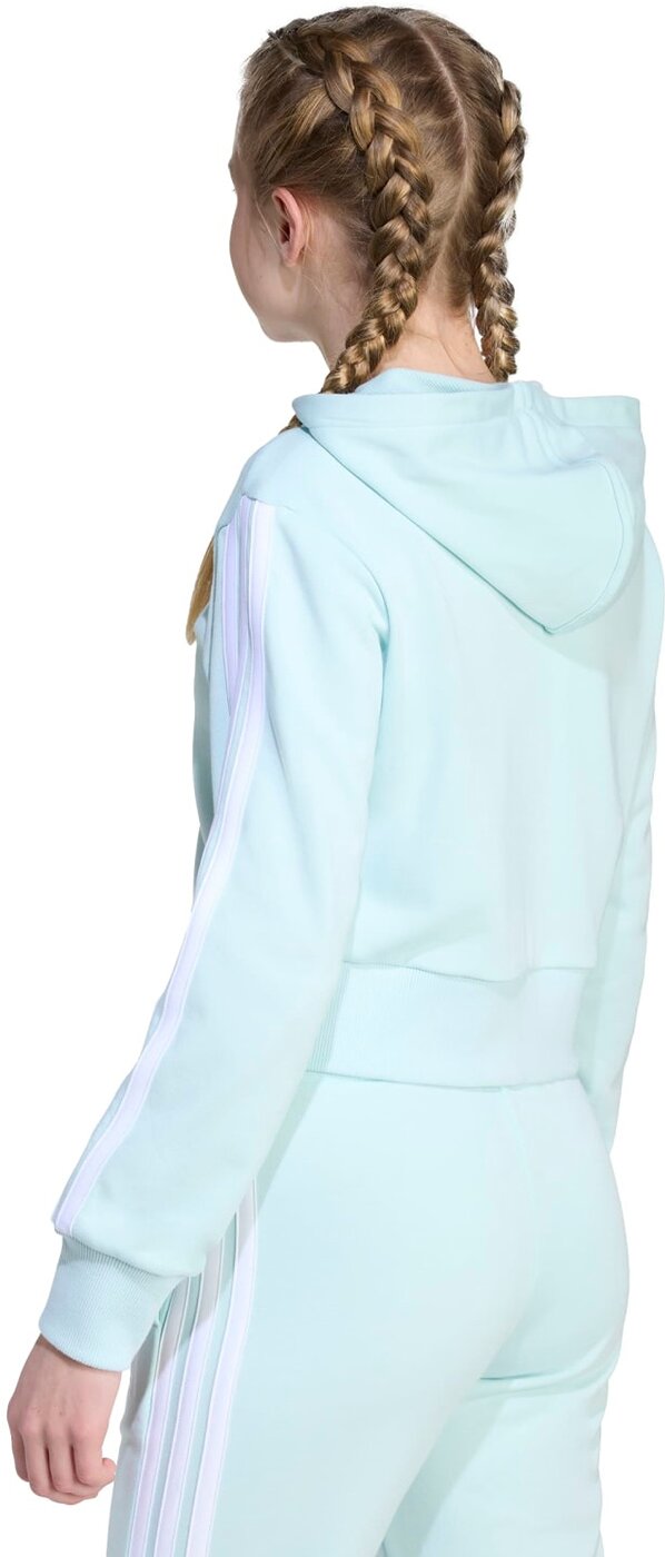 ADIDAS JG 3S FT FZ CRO HALMIN/WHITE – Bild 3