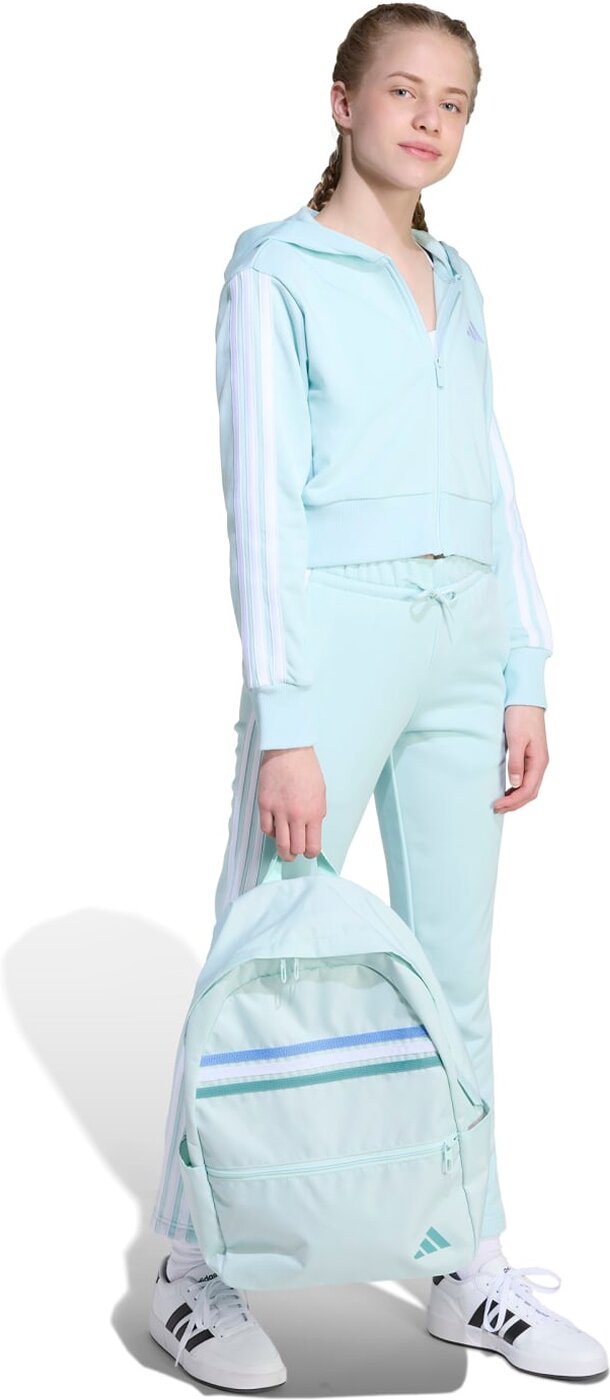 ADIDAS JG 3S FT FZ CRO HALMIN/WHITE – Bild 4