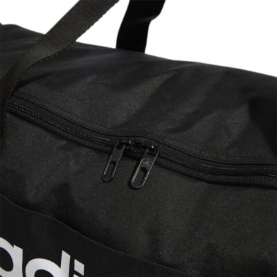 ADIDAS LINEAR DUFFEL M BLACK/BLACK/WHITE – Bild 6