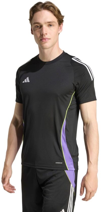 ADIDAS TIRO24 JSY BLACK/PURRUS – Bild 3