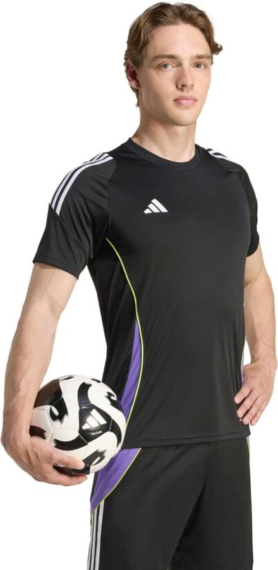ADIDAS TIRO24 JSY BLACK/PURRUS – Bild 5