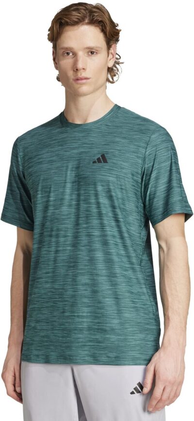 ADIDAS TR-ES STRETCH T AUIVME/BLACK – Bild 2