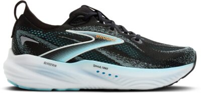 BROOKS Glycerin 22 BLACK/ATOMIZER/BLAZING ORANGE