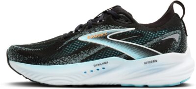 BROOKS Glycerin 22 BLACK/ATOMIZER/BLAZING ORANGE – Bild 4