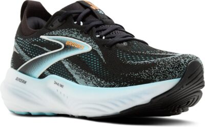 BROOKS Glycerin 22 BLACK/ATOMIZER/BLAZING ORANGE – Bild 5