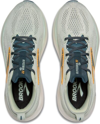 BROOKS Glycerin 22 SMOKE/STORMY/ORANGE – Bild 3