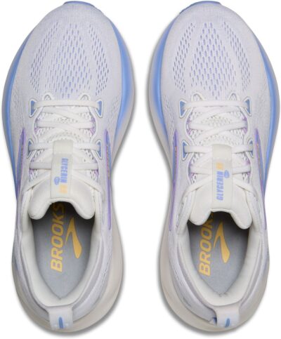 BROOKS Glycerin 22 WHITE/BLUE HERON/APRICOT – Bild 3