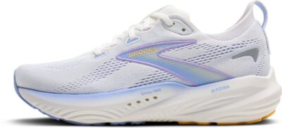 BROOKS Glycerin 22 WHITE/BLUE HERON/APRICOT – Bild 4