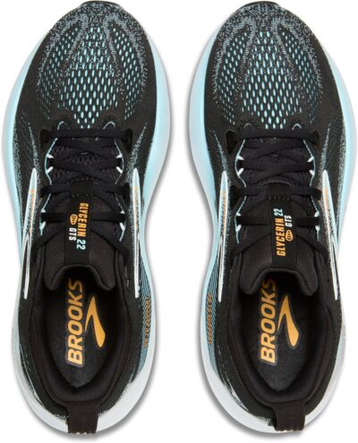 BROOKS Glycerin GTS 22 BLACK/ATOMIZER/BLAZING ORANGE – Bild 3