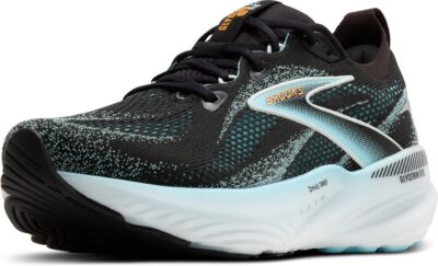 BROOKS Glycerin GTS 22 BLACK/ATOMIZER/BLAZING ORANGE – Bild 7