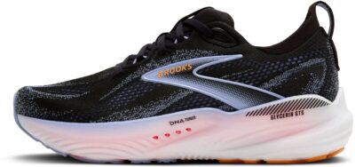 BROOKS Glycerin GTS 22 BLACK/BLUE HERON/ORANGE – Bild 4