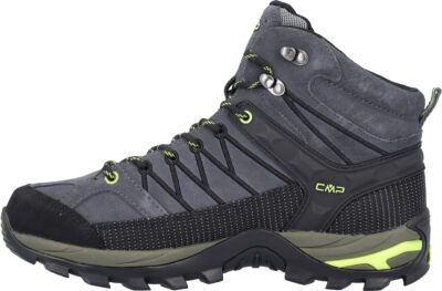 CMP RIGEL MID TREKKING SHOES WP GREY-YELLOW FLUO – Bild 4