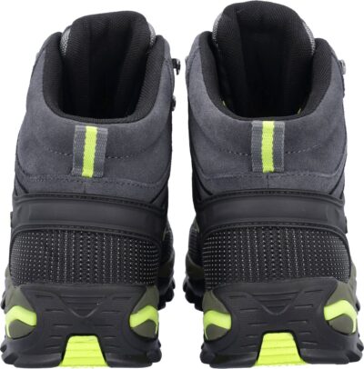 CMP RIGEL MID TREKKING SHOES WP GREY-YELLOW FLUO – Bild 5