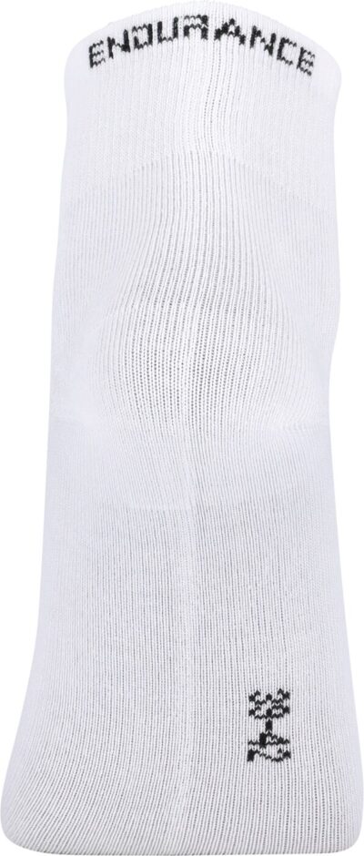 ENDURANCE Alcudia Viscose (Bamboo) Quarter Run Socks 1-Pack WHITE – Bild 3