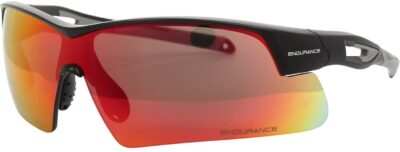 ENDURANCE Jacque Half-Frame Sports Glass BLACK