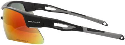 ENDURANCE Jacque Half-Frame Sports Glass BLACK – Bild 3