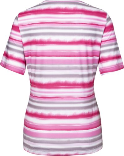 ENERGETICS Da.-T-Shirt Jella PINK/WHITE – Bild 2
