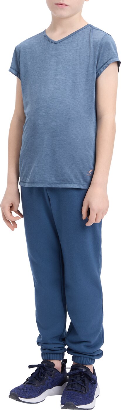 ENERGETICS Mä.-T-Shirt Gaminel 2 jrs MELANGE/NAVY – Bild 3