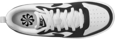 NIKE COURT BOROUGH LOW RECRAFT (GS) WHITE/BLACK – Bild 3