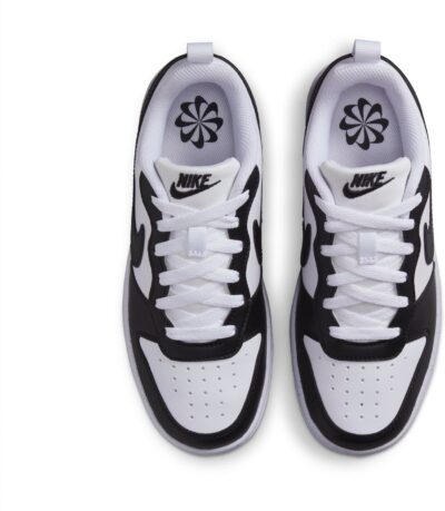 NIKE COURT BOROUGH LOW RECRAFT (GS) WHITE/BLACK – Bild 4