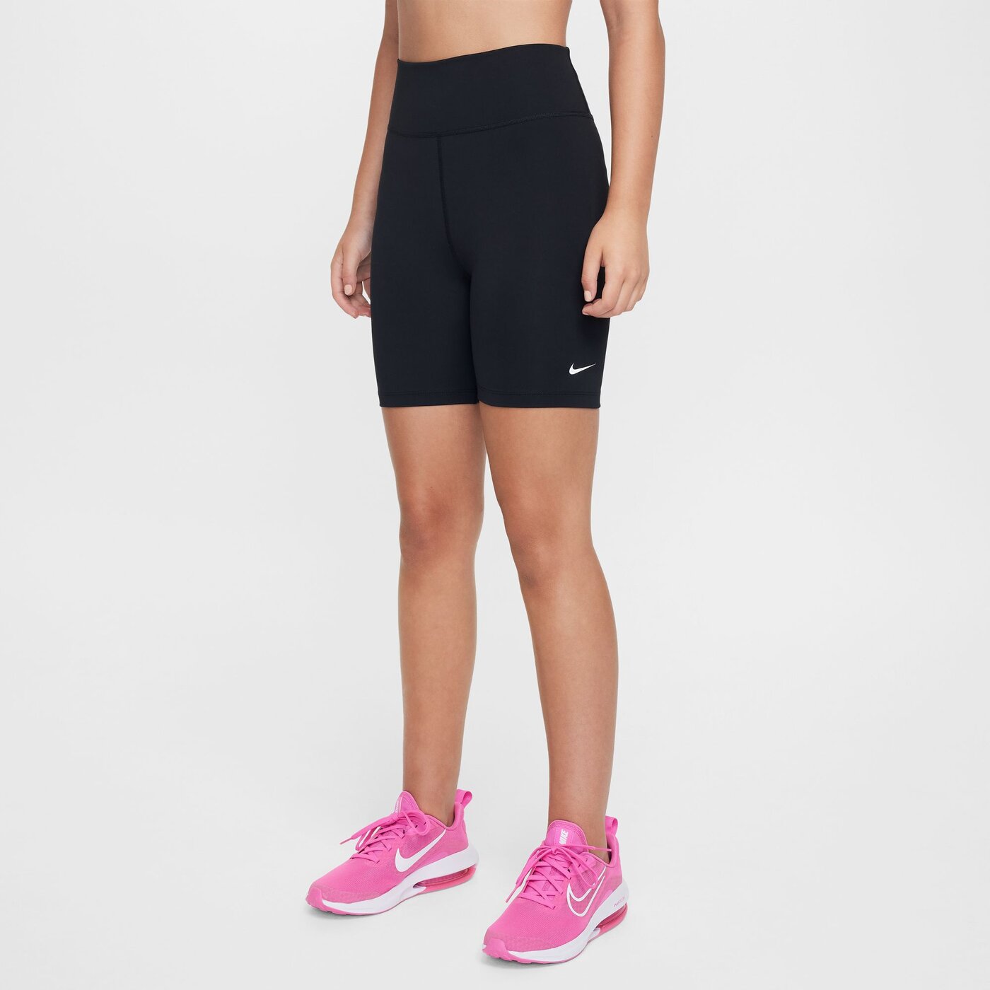NIKE G NK DF ONE 5IN BIKE SHORT BLACK/WHITE – Bild 4