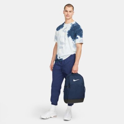NIKE NK BRSLA M BKPK - 9.5 (24L) MIDNIGHT NAVY/BLACK/WHITE – Bild 5