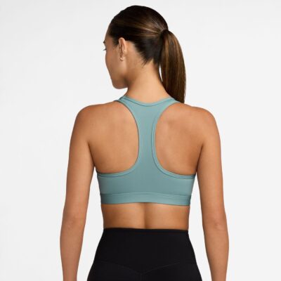 NIKE W NK SWSH MED SPT BRA CANNON/WHITE – Bild 2
