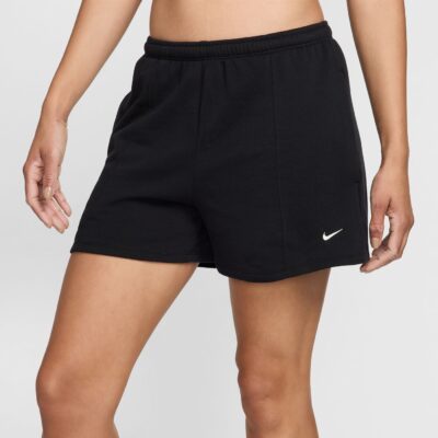 NIKE W NSW NK CHLL FT MR 4IN SHORT BLACK/SAIL