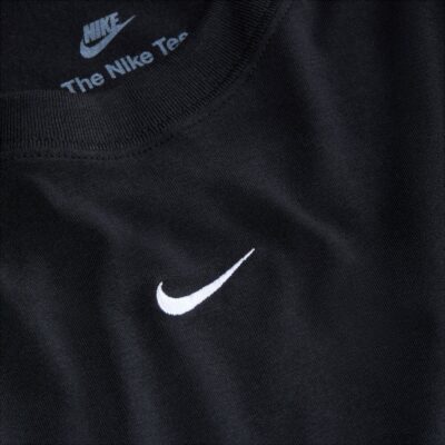 NIKE W NSW NK CHLL KNT MD CRP BLACK/WHITE – Bild 6