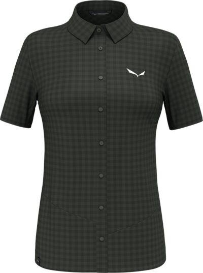 SALEWA PUEZ DRY W S/S SHIRT DARK OLIVE