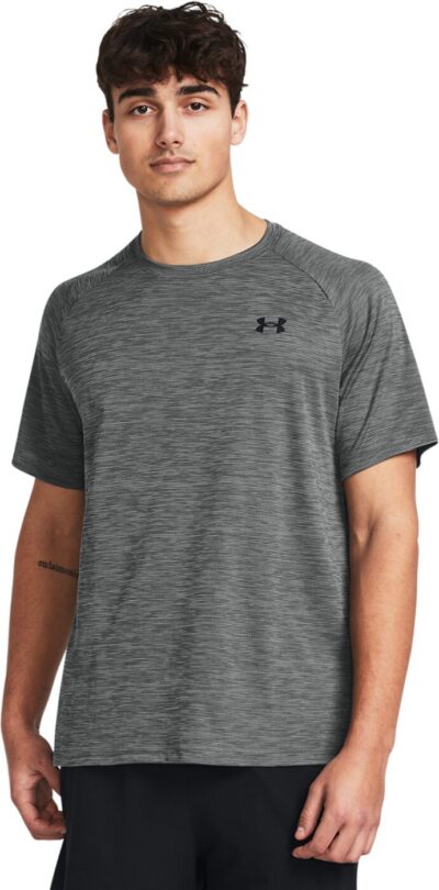 UNDER ARMOUR UA TECH TEXTURED SS CASTLEROCK – Bild 3
