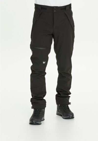 WHISTLER Finnegan M Softshell Pant W-PRO 8000 BLACK – Bild 3